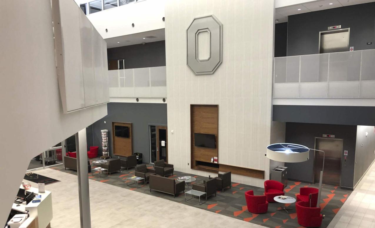 Room at The Ohio State University airport