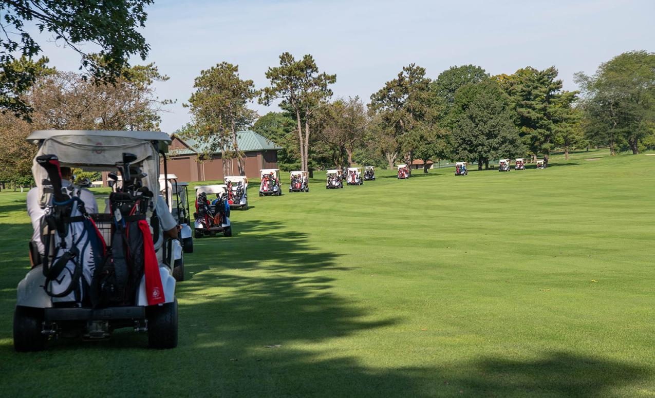 Image of the green at The Ohio State University golf club