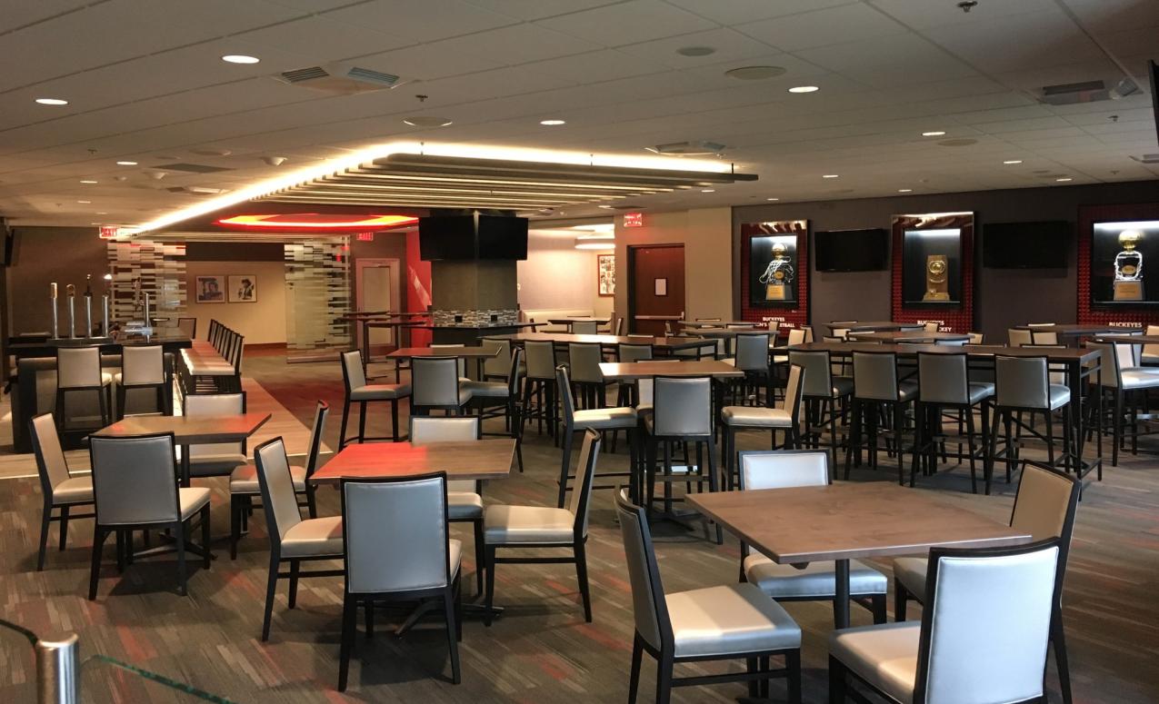 Meeting area at the Schottenstein Center, Value City Arena