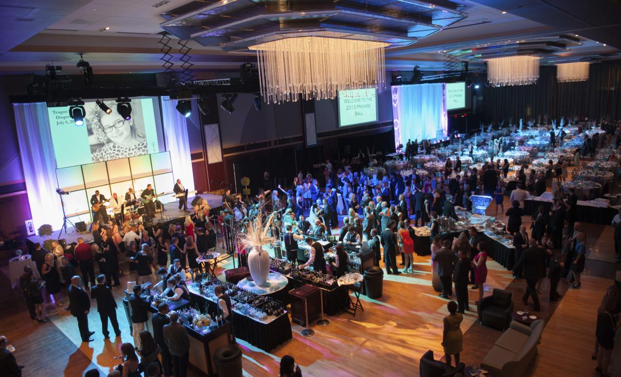 Gala special event in the Archie M. Griffin Grand Ballroom - 17, 539 sq. ft.