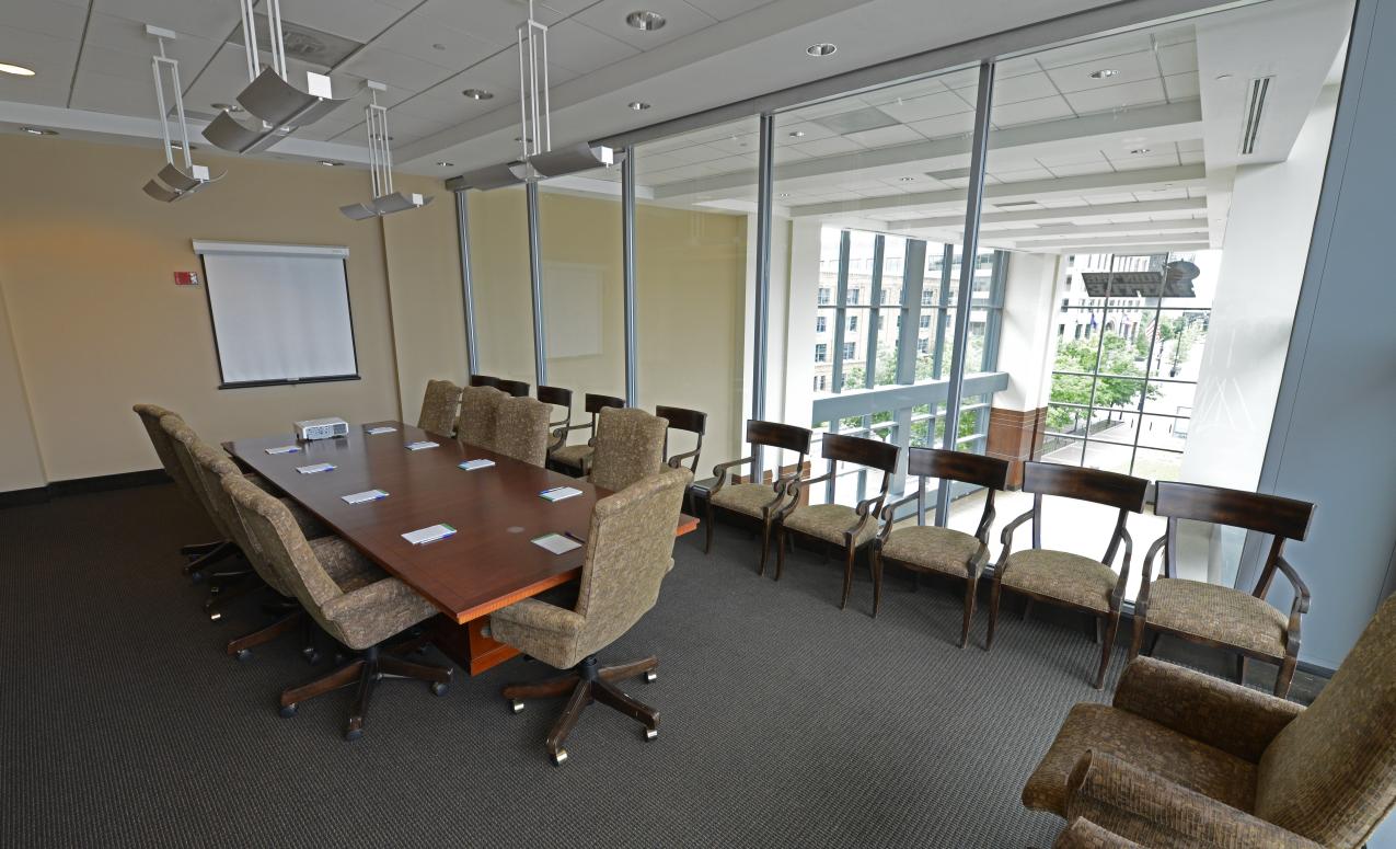 Image of {Boardroom overlooking Founders Club}