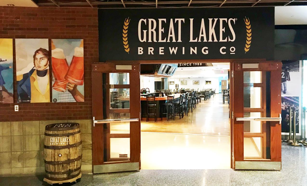 Image of {Entrance to Great Lakes Brewing Co. event space}