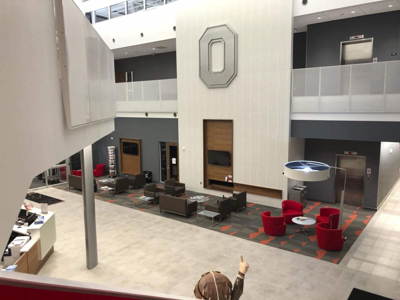 Room at The Ohio State University airport