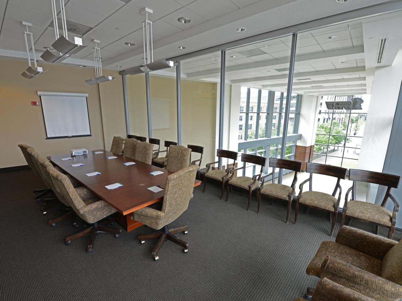 Boardroom overlooking Founders Club