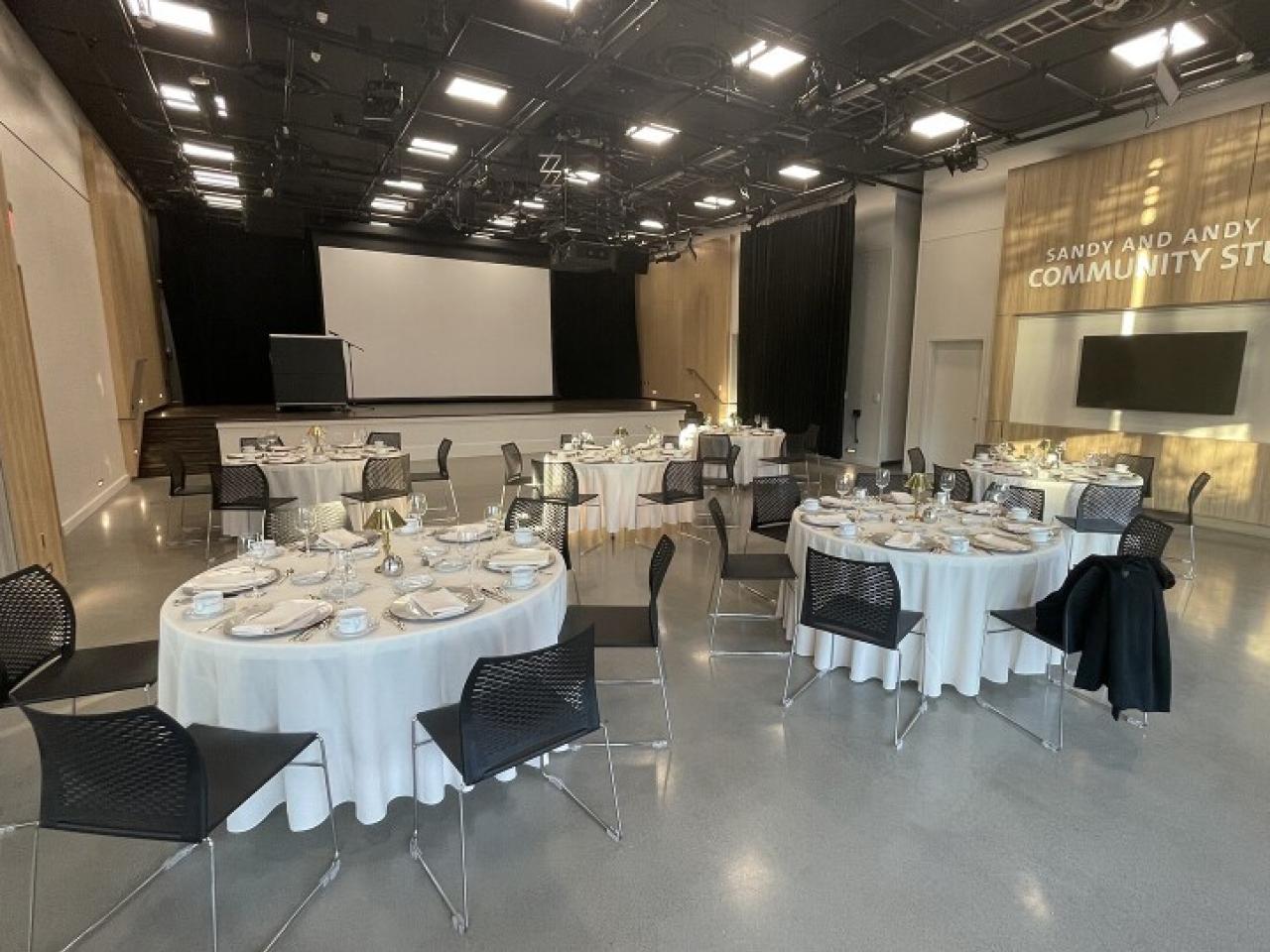 Ross Community Banquet Setup