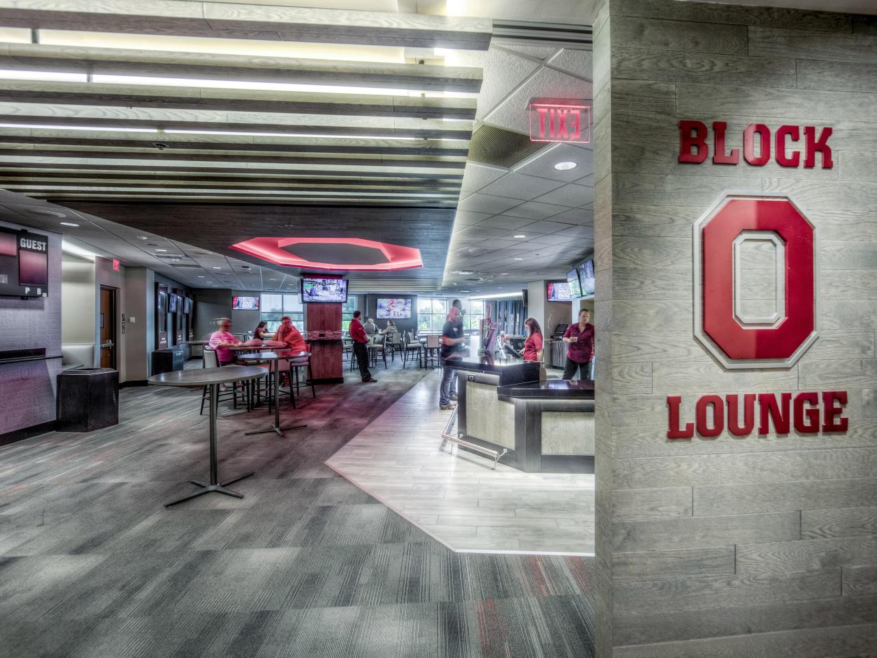 Block O Lounge in the Schottenstein Center