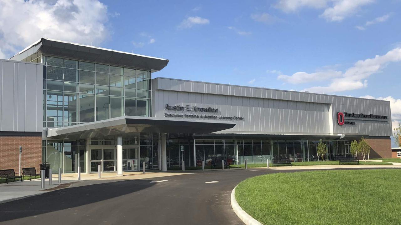 Exterior view of The Ohio State University Airport