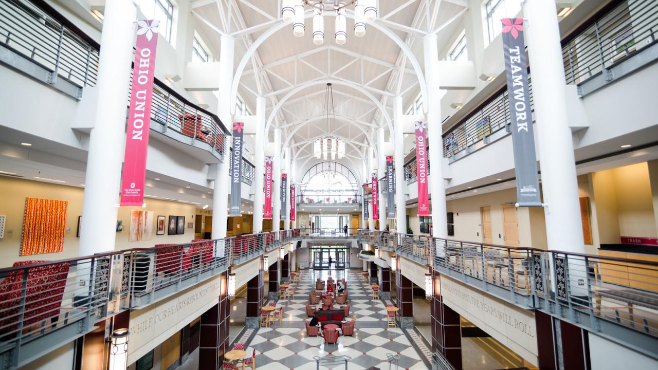 Great Hall in the Ohio Union